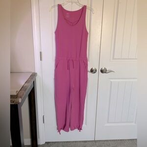 Nike DryFit Pink Purple Yoga Jumpsuit Size XS New